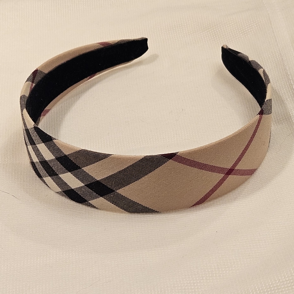 Burberry Vintage Plaid Headband
